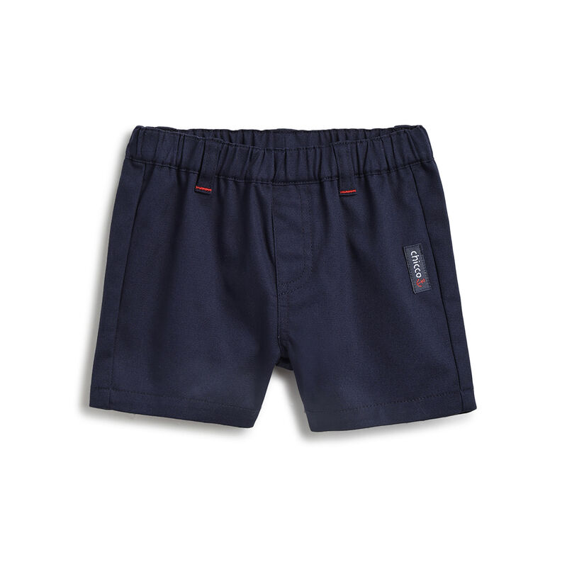 Boys Dark Blue Polo with Short Pants image number 2